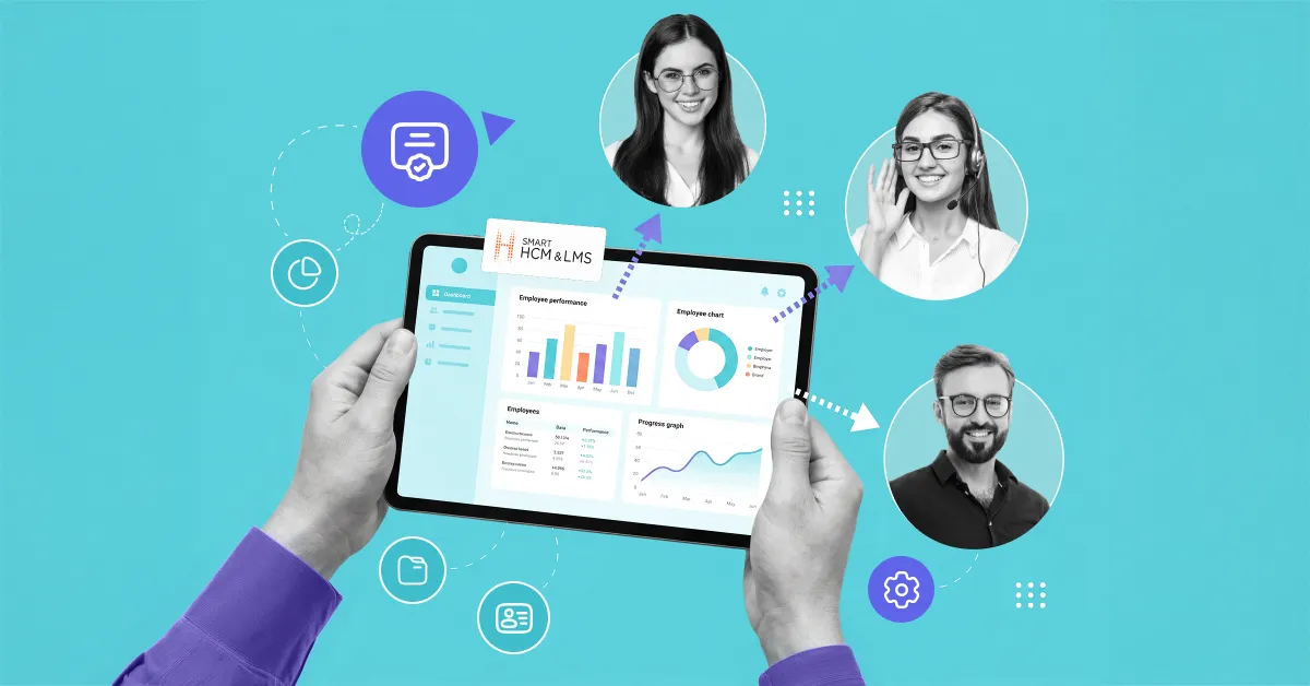 Visualization of talent management automation using the SMART HCM & LMS platform