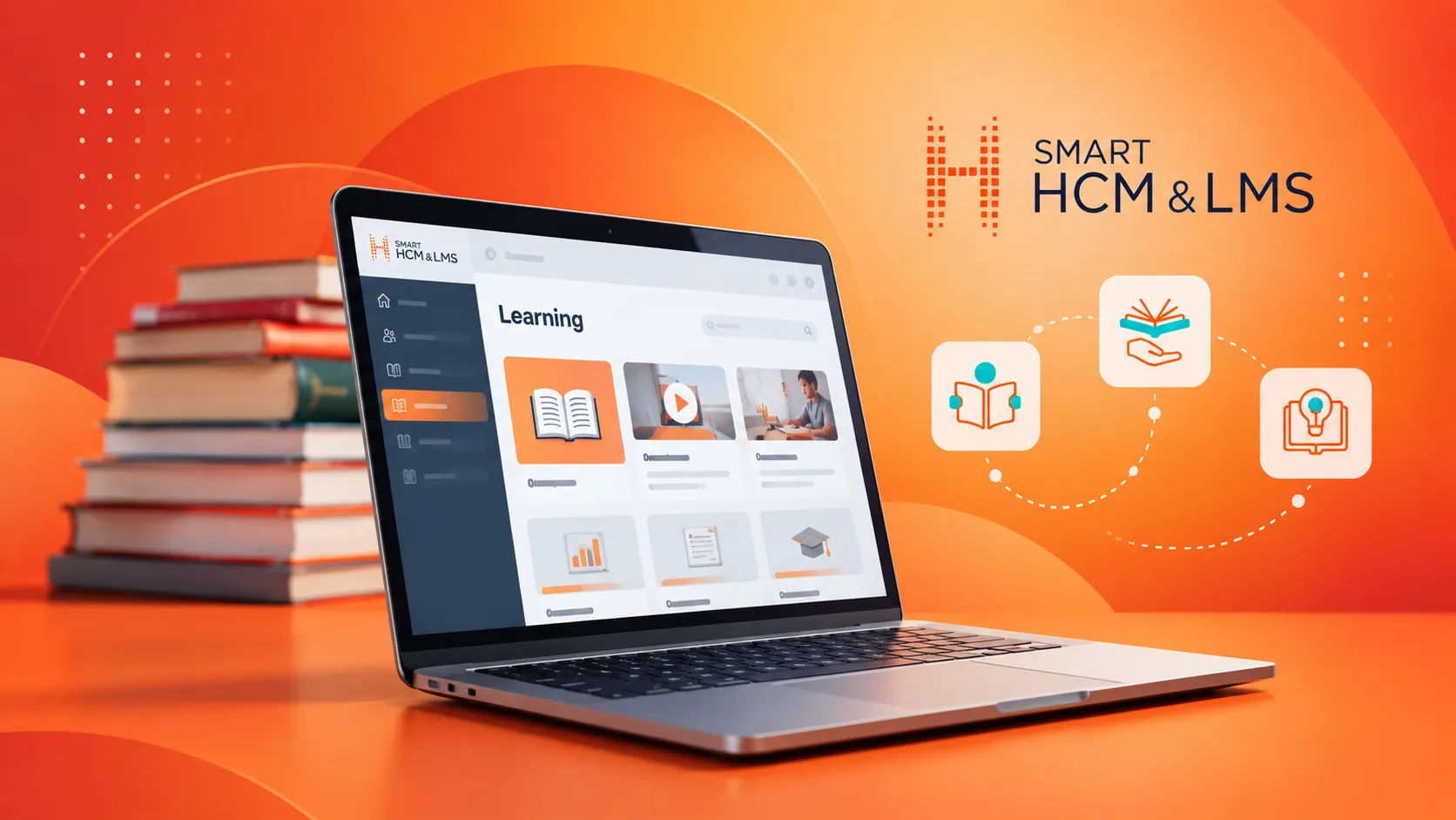 Зображення рішення SMART HCM & LMS, що об’єднує обидва підходи
